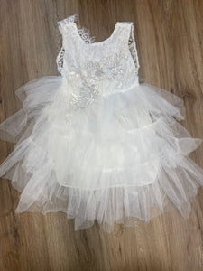 White lace dress 2T