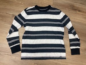 Black/White stripe top- YS