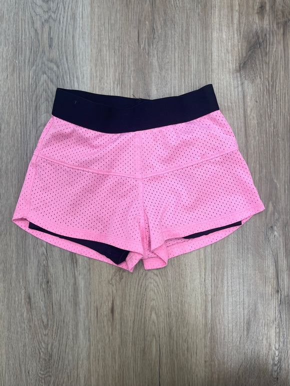 Pink active shorts 6