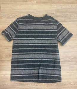Black/grey stripe top- 8
